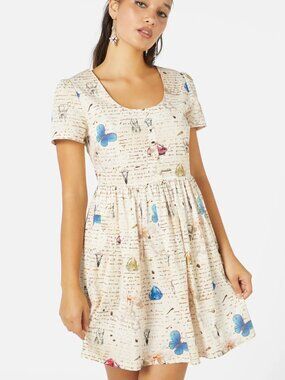 100% cotton whimsical mini dress EUC from Australian brand